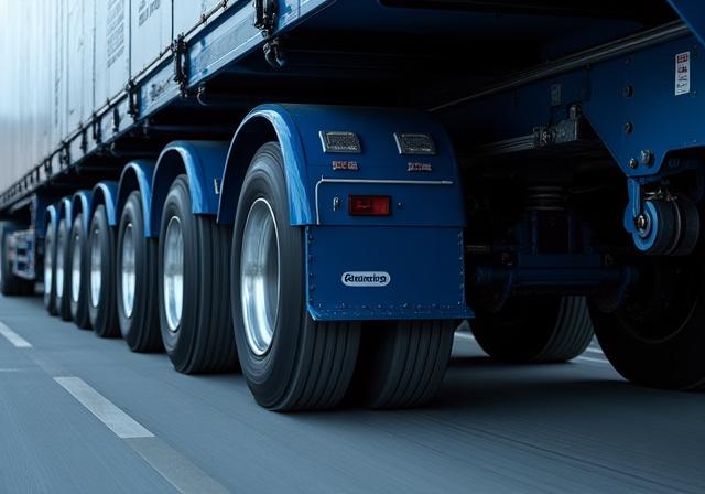 Multi-axle trailer configuration for extreme weight