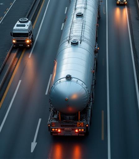 Industrial tank transport project