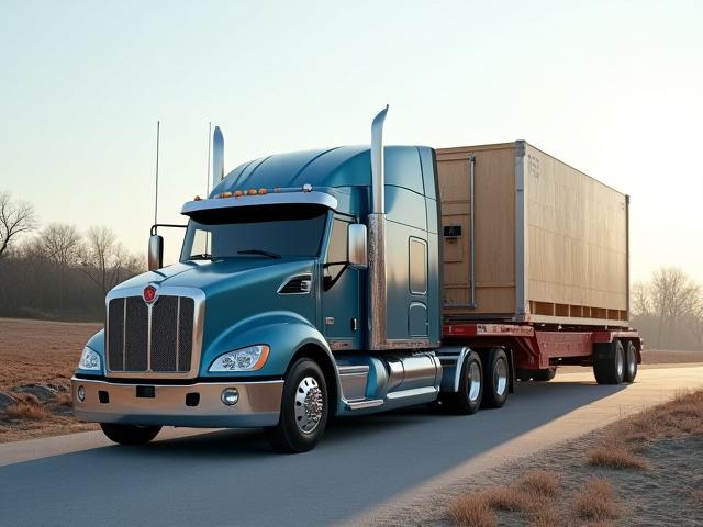 Delivery of parts to a remote industrial site