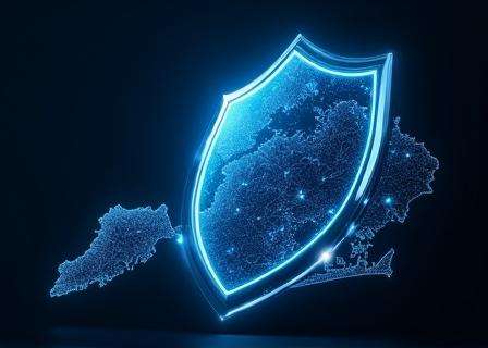 Secure data protection icon representing hauling privacy NY